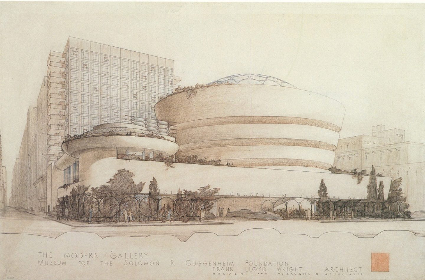 Bảo tàng Solomon R. Guggenheim của Frank Lloyd Wright, 1959